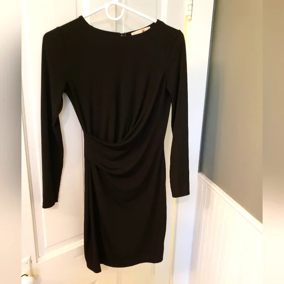 Michael Kors Women's Petite Faux Wrap Dress - Picture 1 of 7